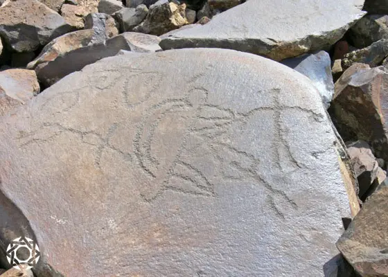 Geghama Mountains Petroglyph